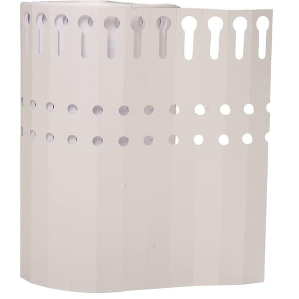 Vinyl, 2.06 Dia., White, 1000 PK